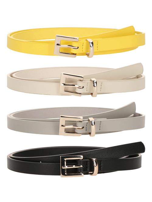 studioselect Bælte  beige / gul / grå / sort