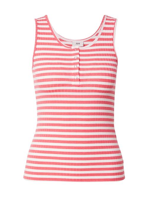 JDY Overdel 'JDYFransiska'  hindbær / hvid