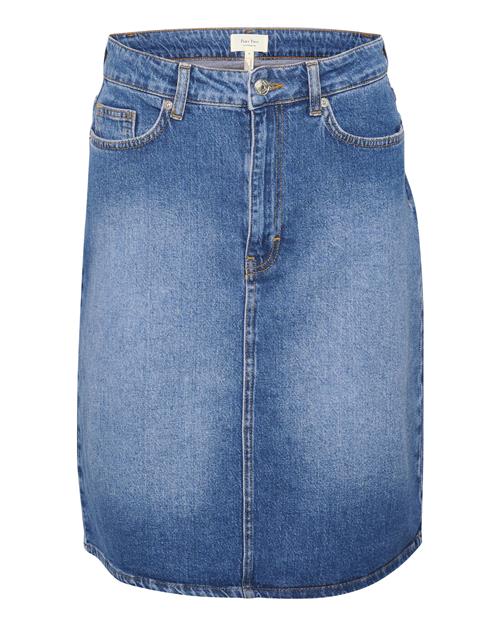 Part Two Nederdel  blue denim