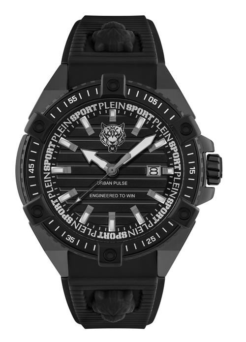 Plein Sport Analogt ur 'Urban Pulse'  sort / hvid