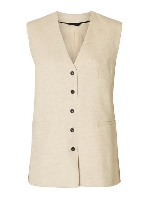 SELECTED Vest 'SLFMara'  creme