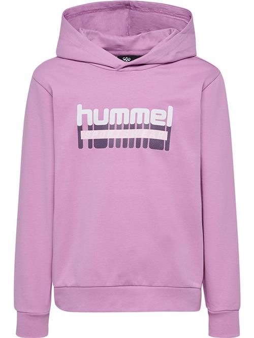 Hummel Sweatshirt 'Tukas'  orkidee / brombær / lyserød / hvid