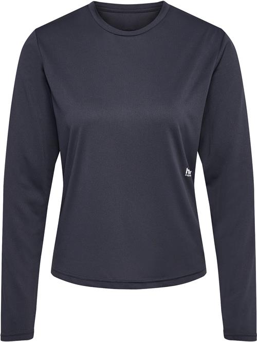 Hummel Funktionsbluse 'Pulse'  antracit / hvid