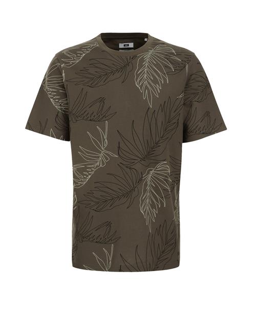 WE Fashion Bluser & t-shirts  oliven / lysegrøn / sort