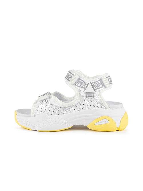 MUNICH Sandaler 'Areia'  gul / grå / hvid