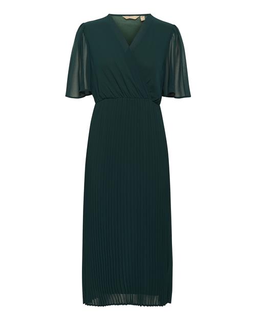 CULTURE Kjole 'Uni Cheila'  mørkegrøn