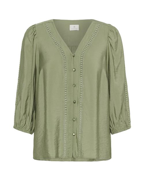 Kaffe Bluse  grøn