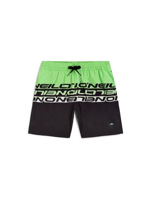 O'NEILL Badeshorts  grøn / sort