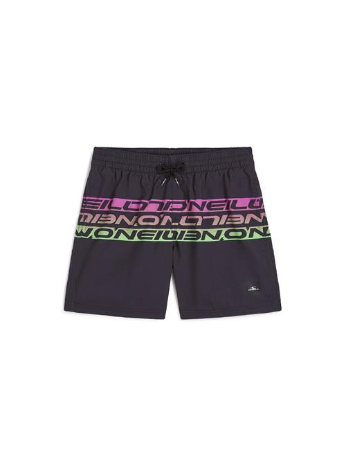 O'NEILL Badeshorts 'Cali'  lysegrøn / mørk pink / sort