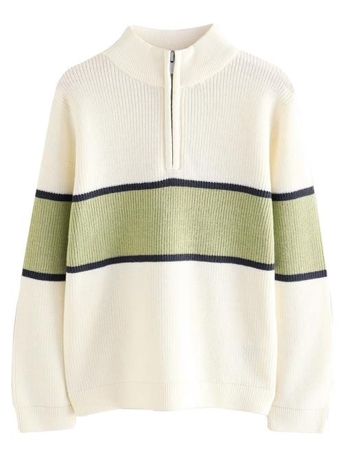 Next Pullover  ecru / navy / kiwi