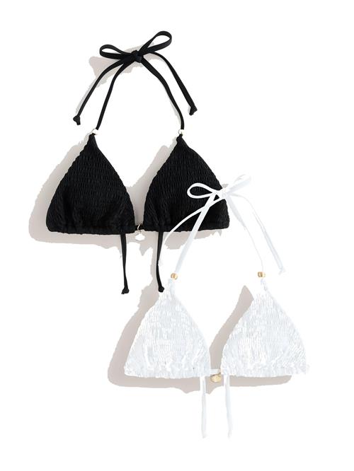 Next Bikinioverdel  sort / hvid