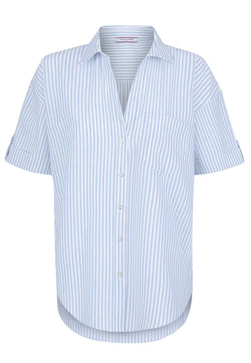 Felix Hardy Bluse  lyseblå / hvid