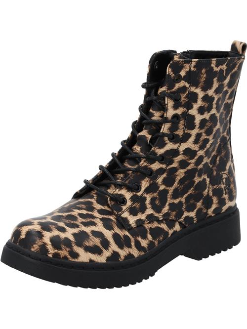 Palado by Sila Sahin Snørestøvletter 'Djerba Fresco'  beige / brun / sort