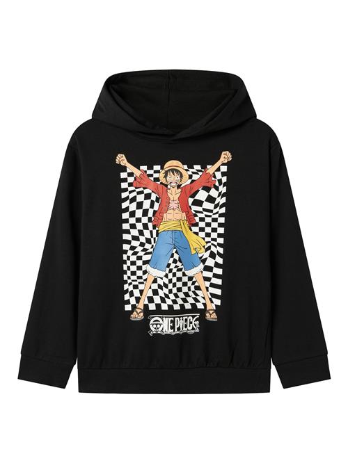 NAME IT Sweatshirt 'NKMJUCK'  gul / rød / sort / hvid