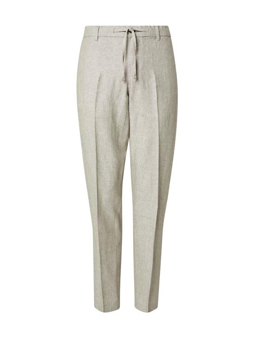 SELECTED Bukser med fals 'Leroy'  grå