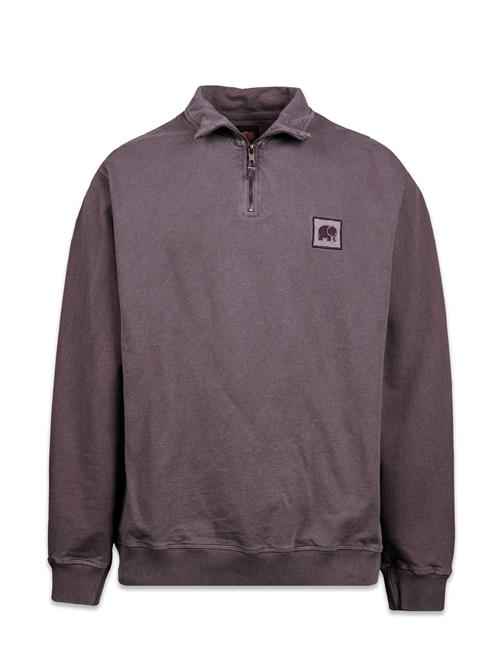 Trendsplant Sweatshirt ' SAUCE LOOPBACK '  purpur
