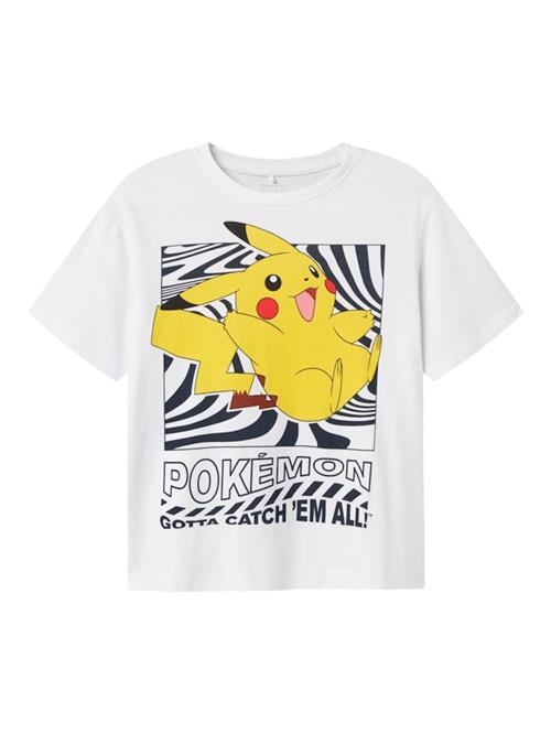 NAME IT Shirts 'NKMJamish Pokemon'  gul / rød / sort / hvid