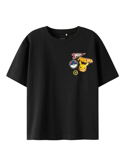 NAME IT Shirts 'NKMJeno Pokemon'  gylden gul / lyserød / rød / sort