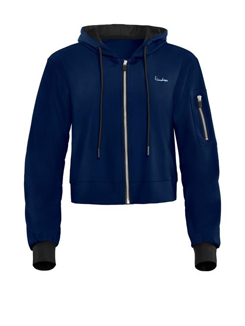 Winshape Sportssweatjakke 'J009C'  mørkeblå