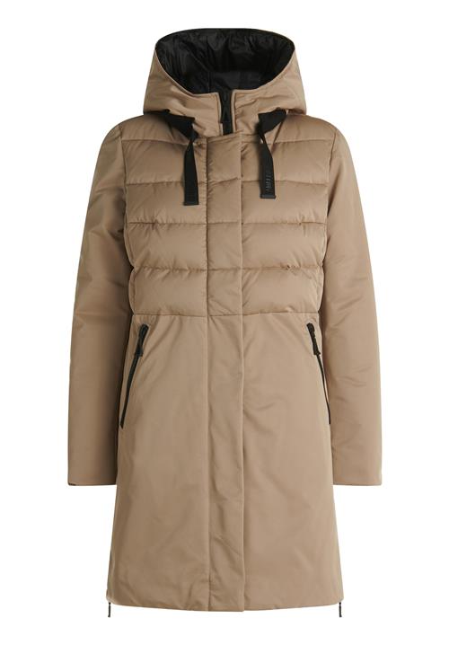 Amber & June Vinterfrakke  taupe