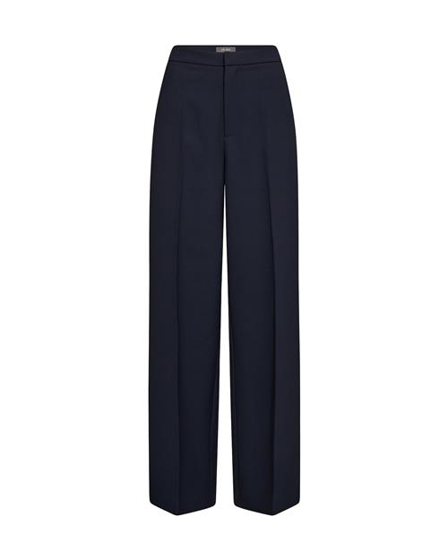 MOS MOSH Bukser med fals 'MMLeya Miley'  navy