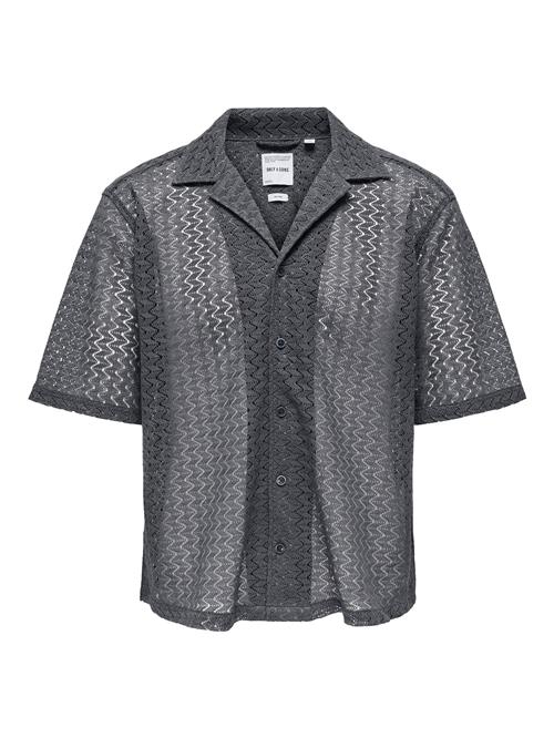 Only & Sons Skjorte 'ONSNovak'  mørkegrå