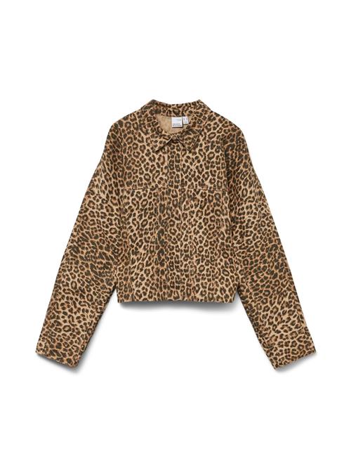 VERO MODA Overgangsjakke 'VMNixi'  brun / cappuccino / mørkebrun