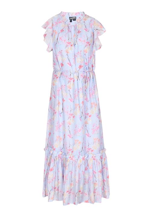 DreiMaster Vintage Kjole  lyseblå / lyserød / sort