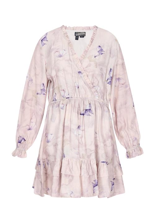 DreiMaster Vintage Kjole  beige / navy / pastellilla