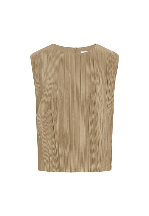 usha WHITE LABEL Bluse 'Everyday Fashion'  camel