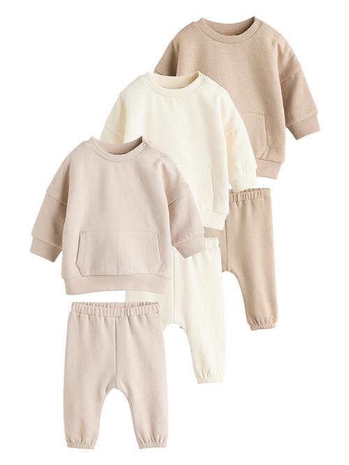 Next Sæt  beige / creme / mørkebeige