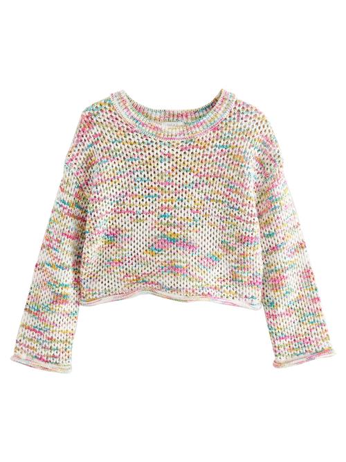 Next Pullover  creme / mørkegul / petroleum / gammelrosa