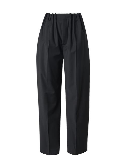 DRYKORN Bukser med fals 'RUSTLE 10'  sort