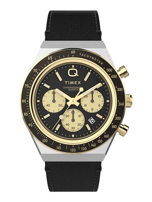TIMEX Analogt ur '1970s Q'  guld / sort / sølv