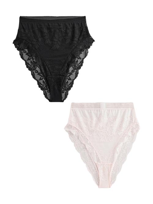 Next Slip  pastelpink / sort