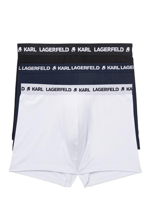 Karl Lagerfeld Boksershorts  marin / sort / hvid
