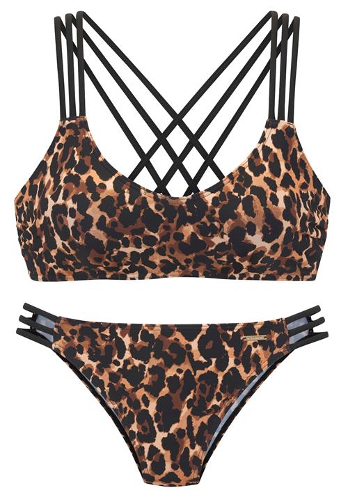 Bruno Banani Bikini  brun / brokade / sort