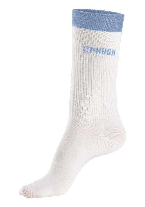Copenhagen Studios Sportssokker  dueblå / lyseblå / hvid