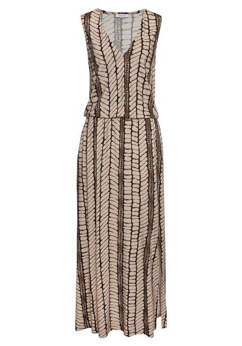 LASCANA Kjole  mokka / lysebrun / sort