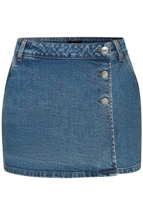 BUFFALO Nederdel  blue denim