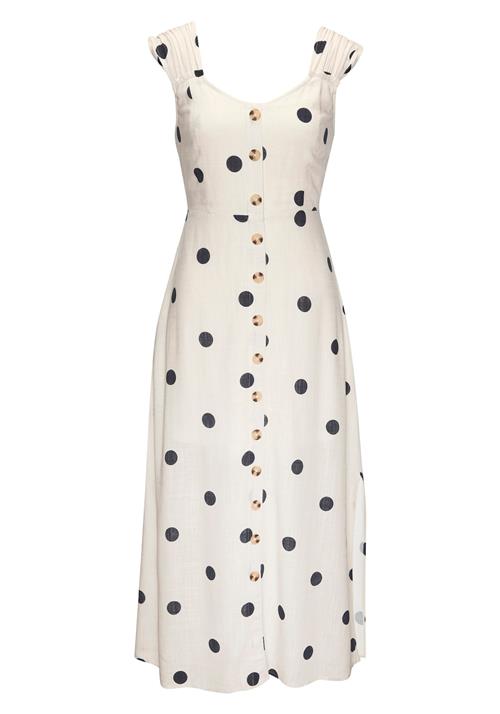 LASCANA Sommerkjole  lysebeige / sort