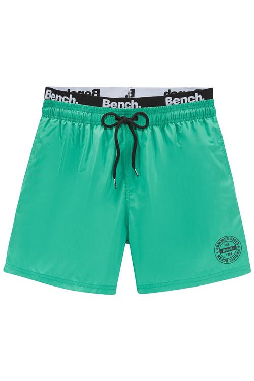 BENCH Badeshorts  turkis / sort