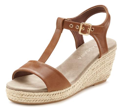 LASCANA Sandaler  brun