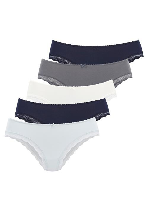 LASCANA Slip  navy / pastelblå / grå / hvid