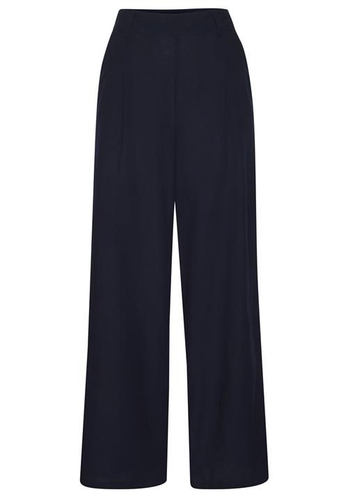 LASCANA Bukser med lægfolder  navy