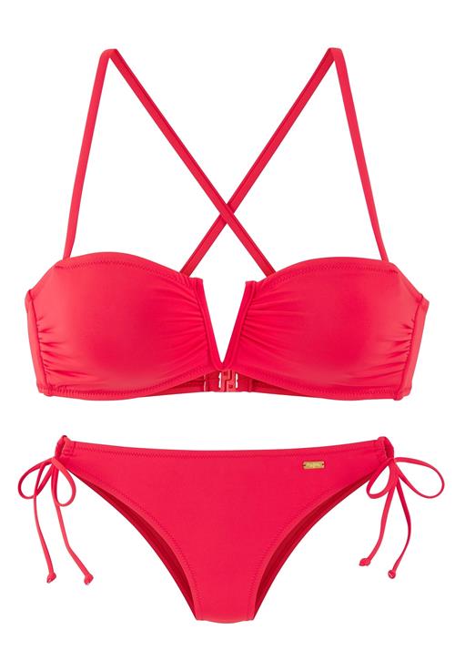 BUFFALO Bikini  neonrød