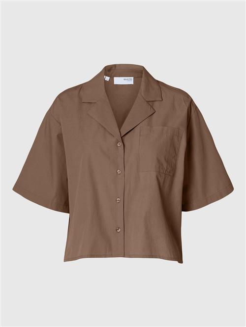 SELECTED Bluse  brun