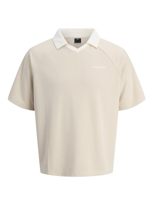 JACK & JONES Bluser & t-shirts  greige / hvid