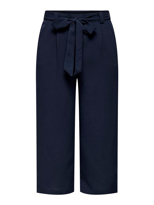 ONLY Bukser med lægfolder 'ONLNova'  natblå