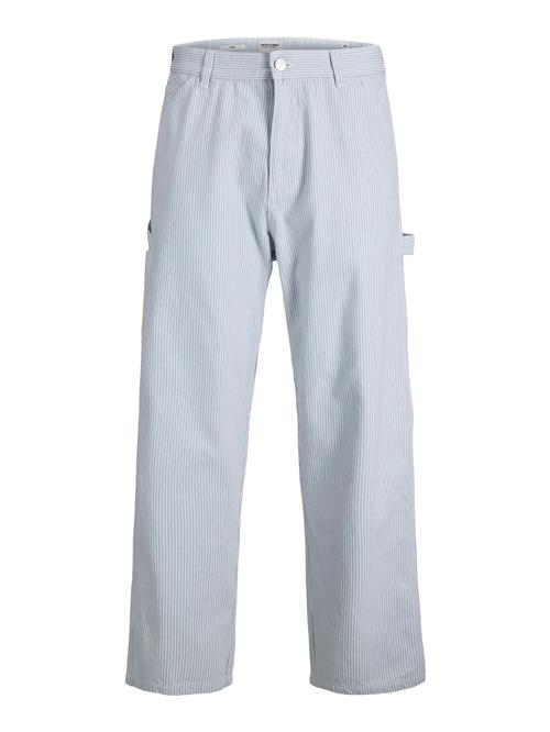 JACK & JONES Bukser  dueblå / hvid